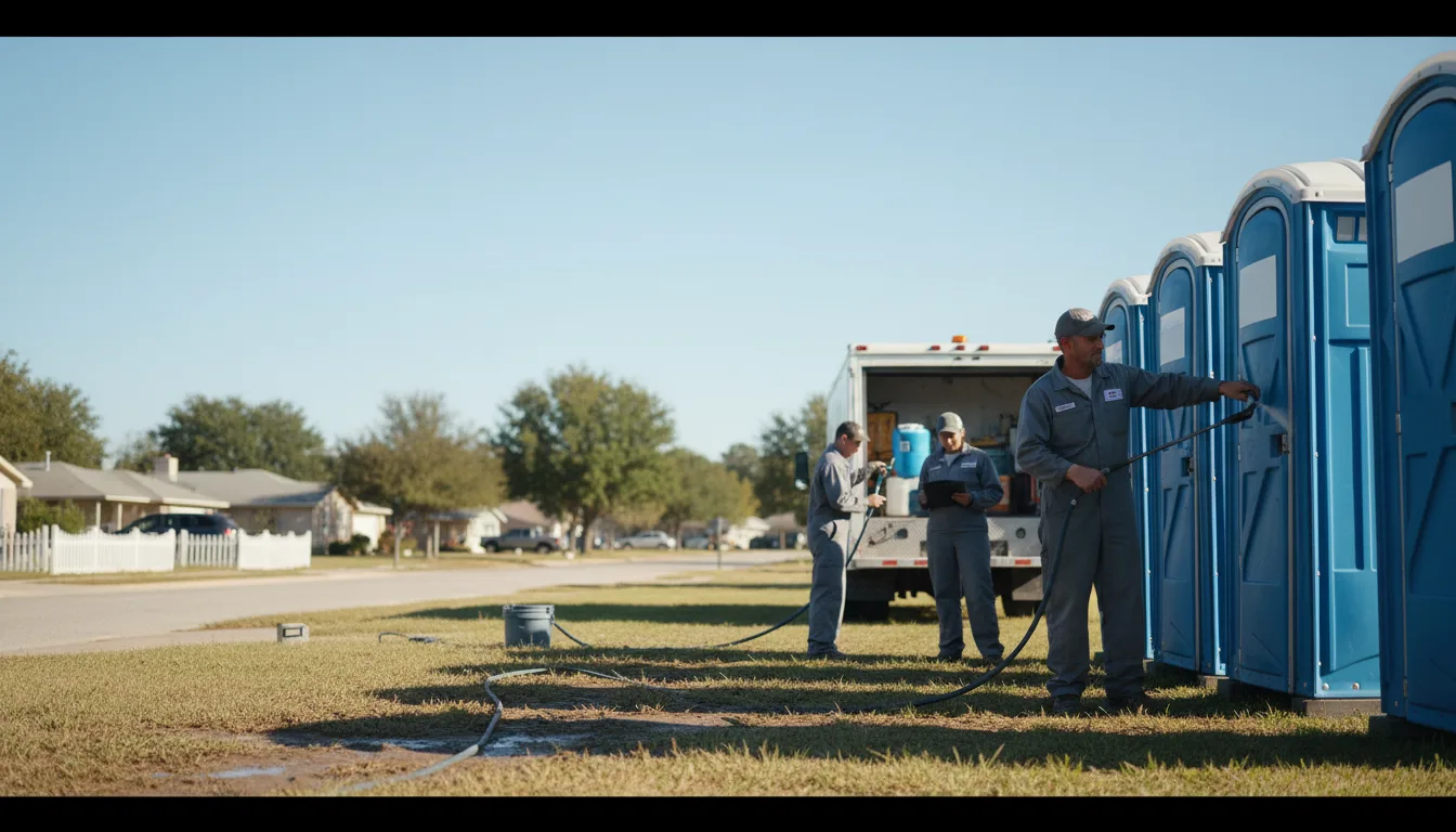 Long-Term Portable Toilet Rental in Elmore, OH near me